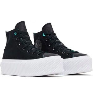 Converse • Chuck Taylor All Star Lift 2X High 'Surface Fusion - Black'